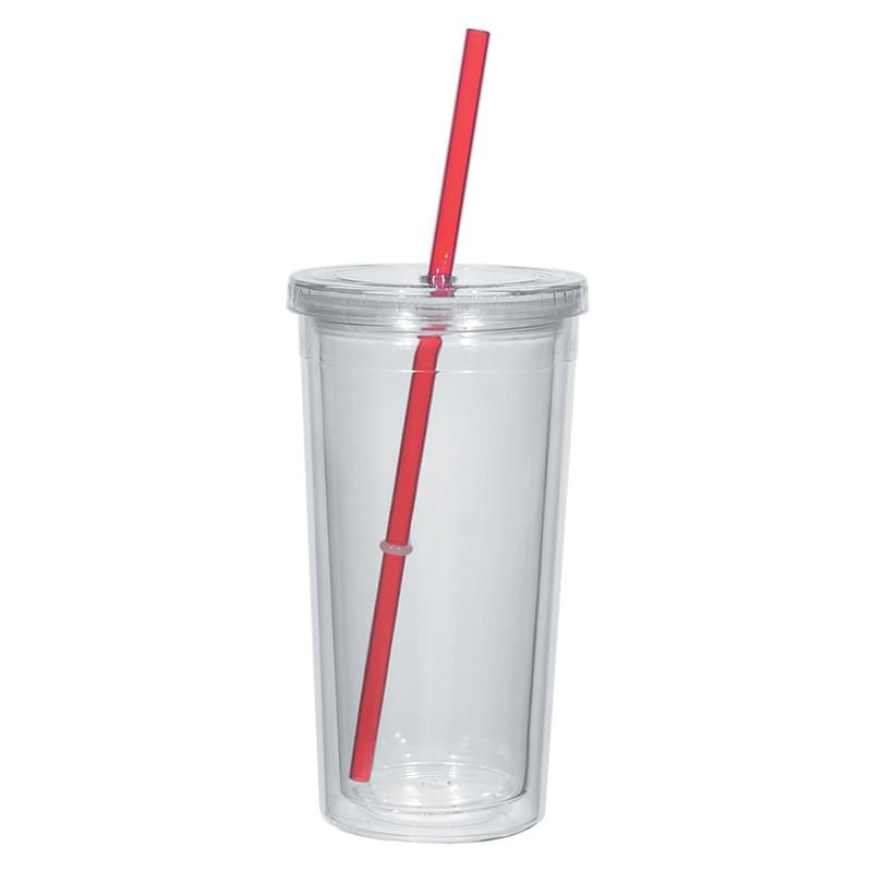 Translucent Clear/Red