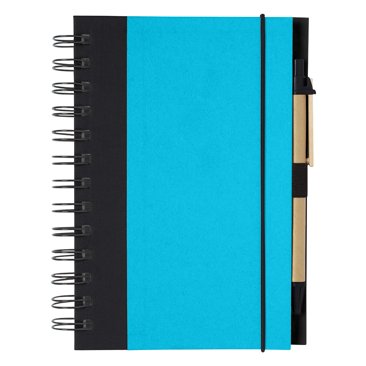 LIGHT BLUE WITH BLACK
