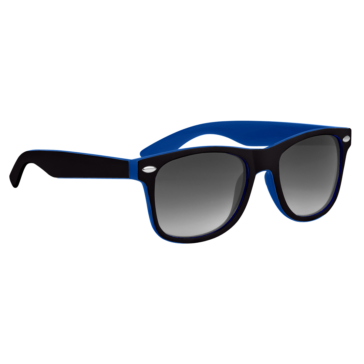 BLUE WITH BLACK