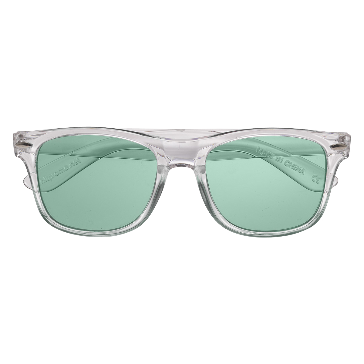 CLEAR WITH GREEN
