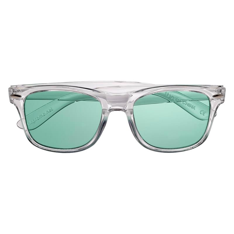 CLEAR MALIBU SUNGLASSES