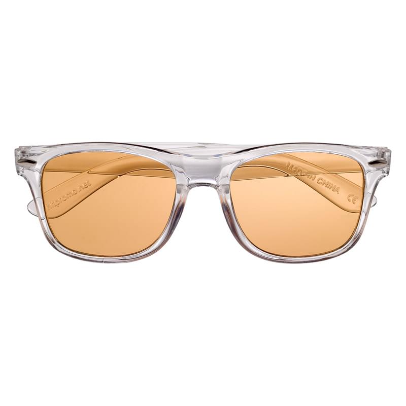 CLEAR MALIBU SUNGLASSES