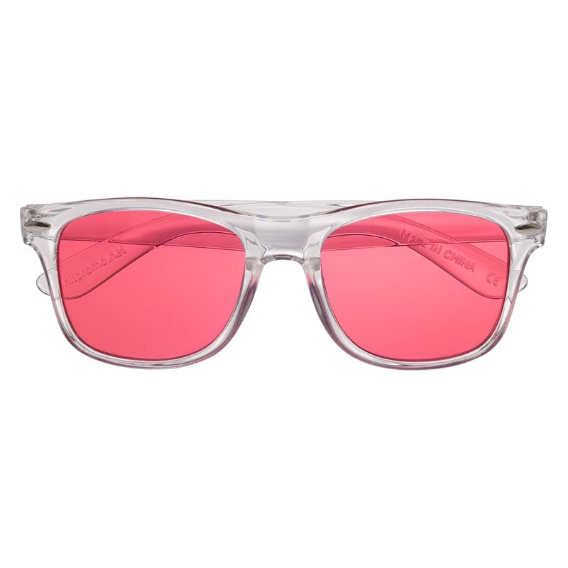 CLEAR MALIBU SUNGLASSES