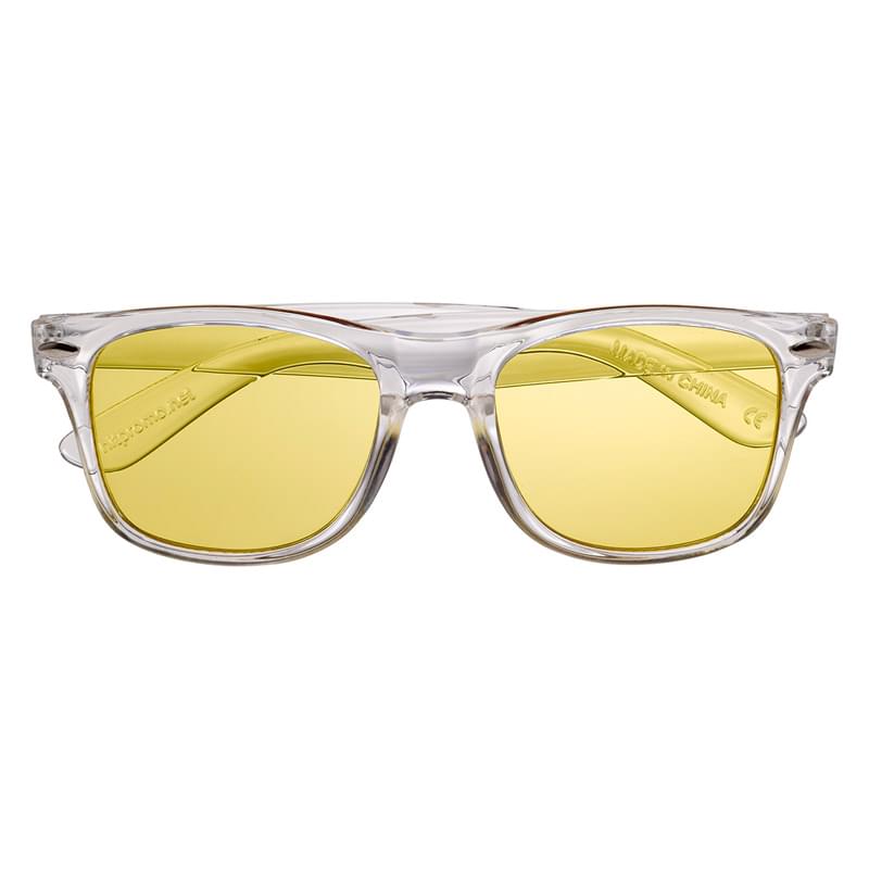 CLEAR MALIBU SUNGLASSES