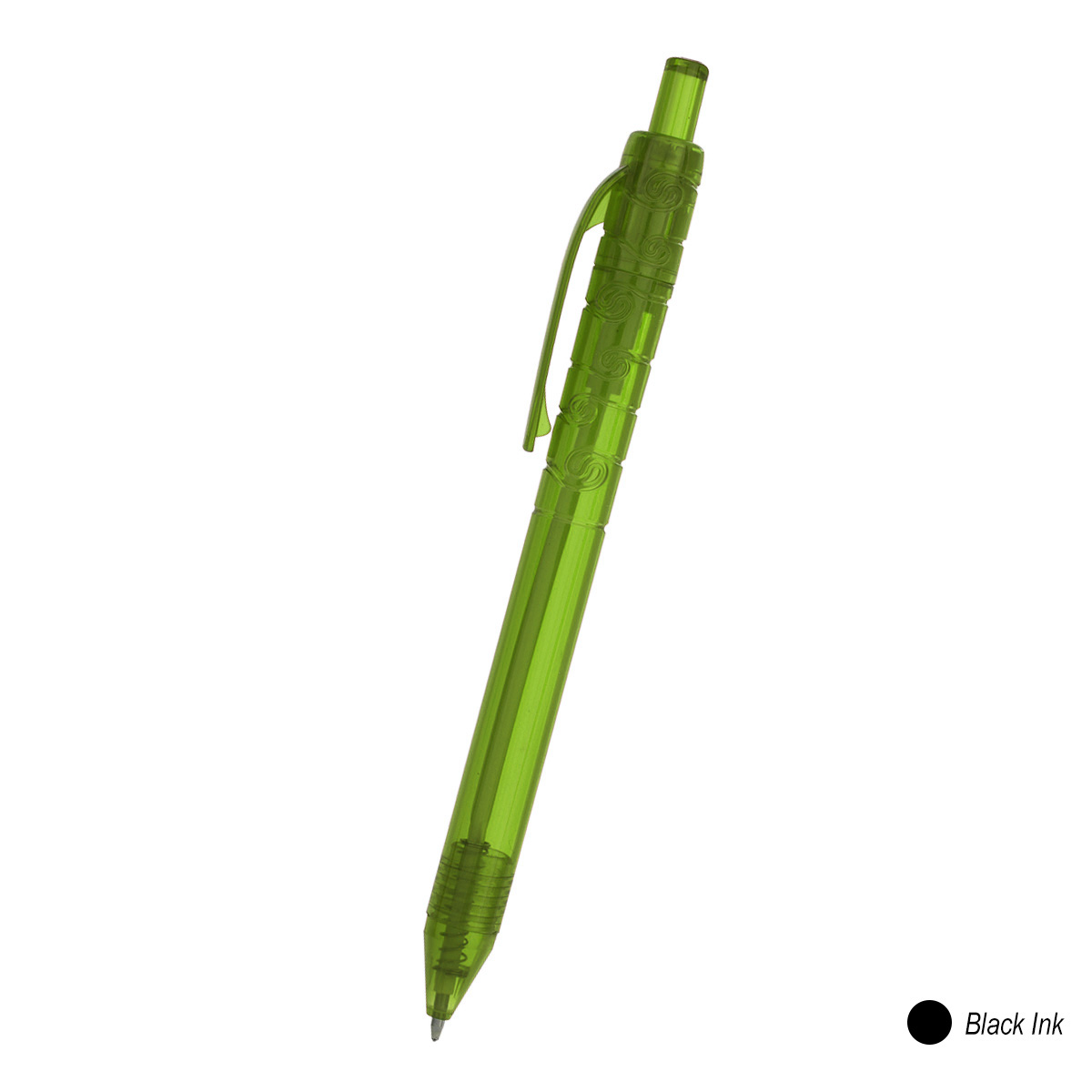 Translucent Green/Black Ink