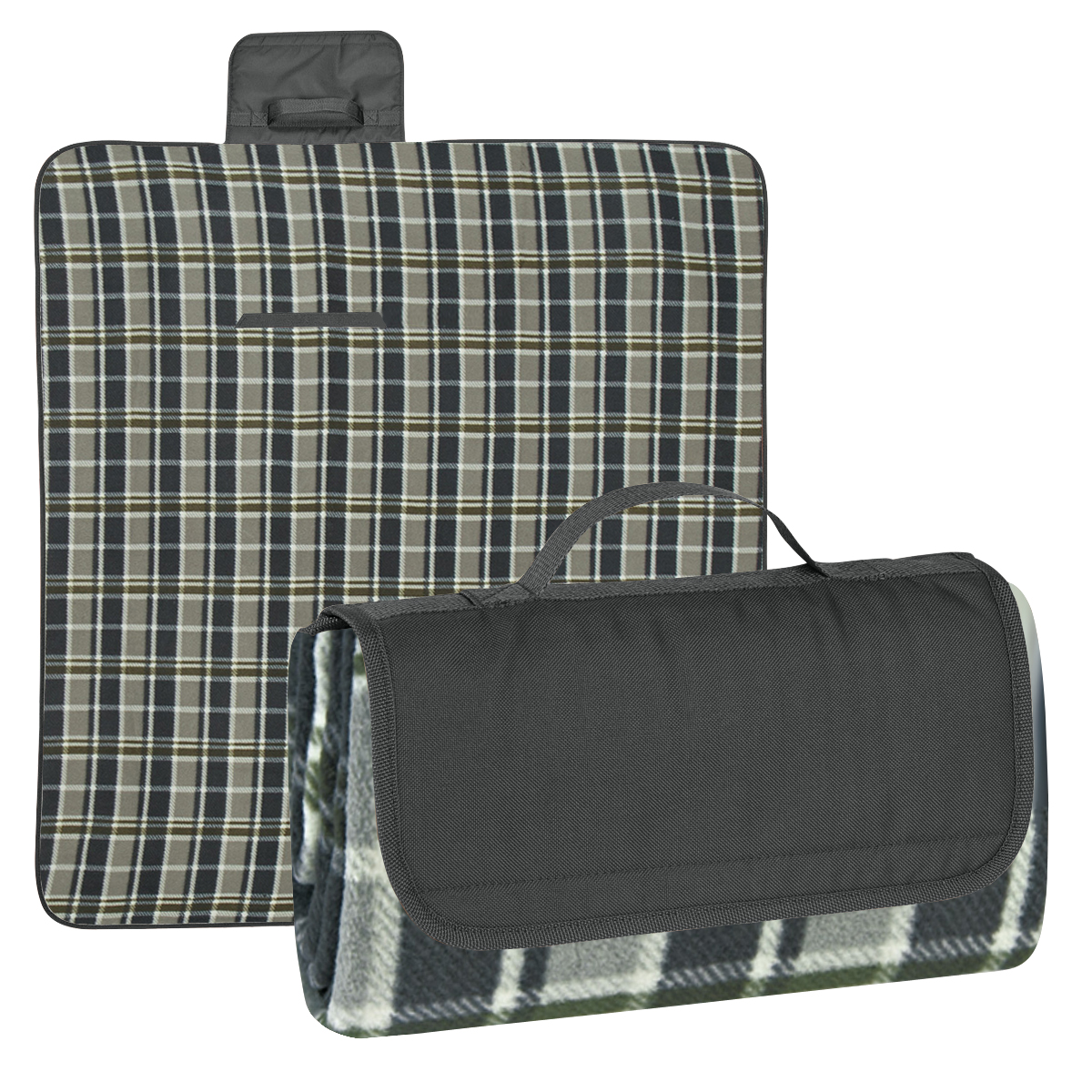 BLK FLAP/BLKGRA BLANKET