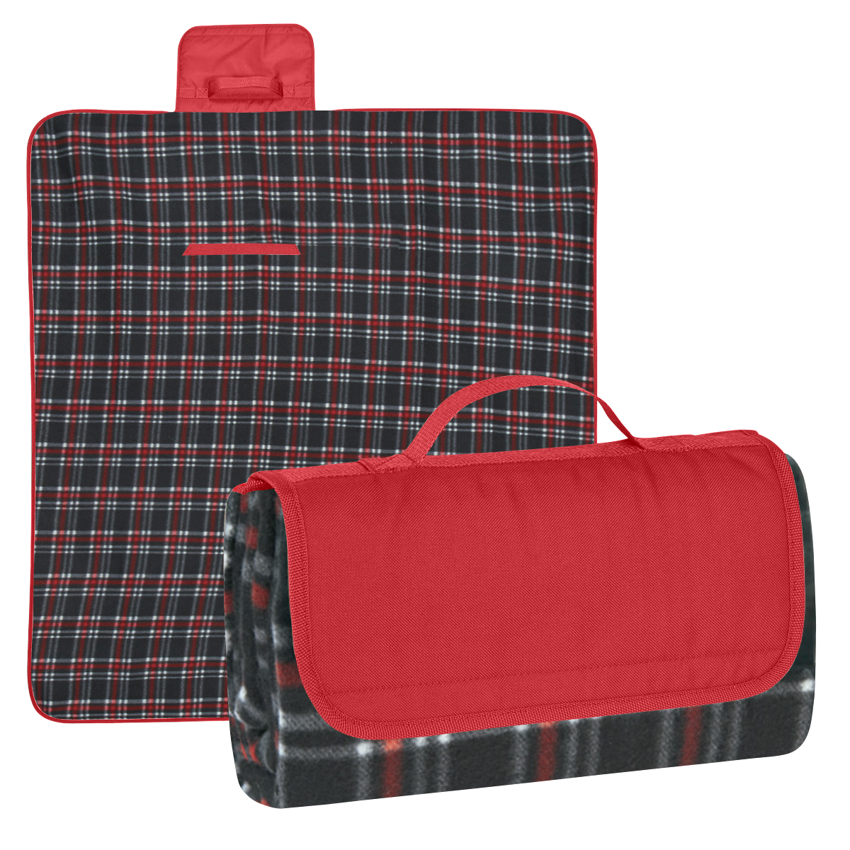 RED FLAP/BLKRED BLANKET