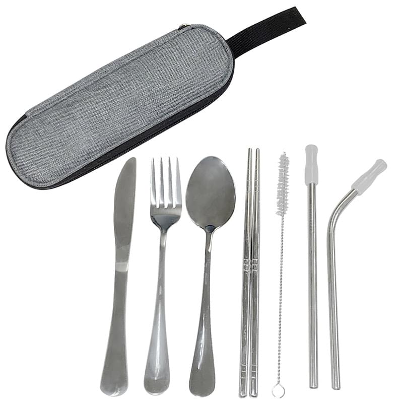 Stainless Steel Cutlery Set In Pouch