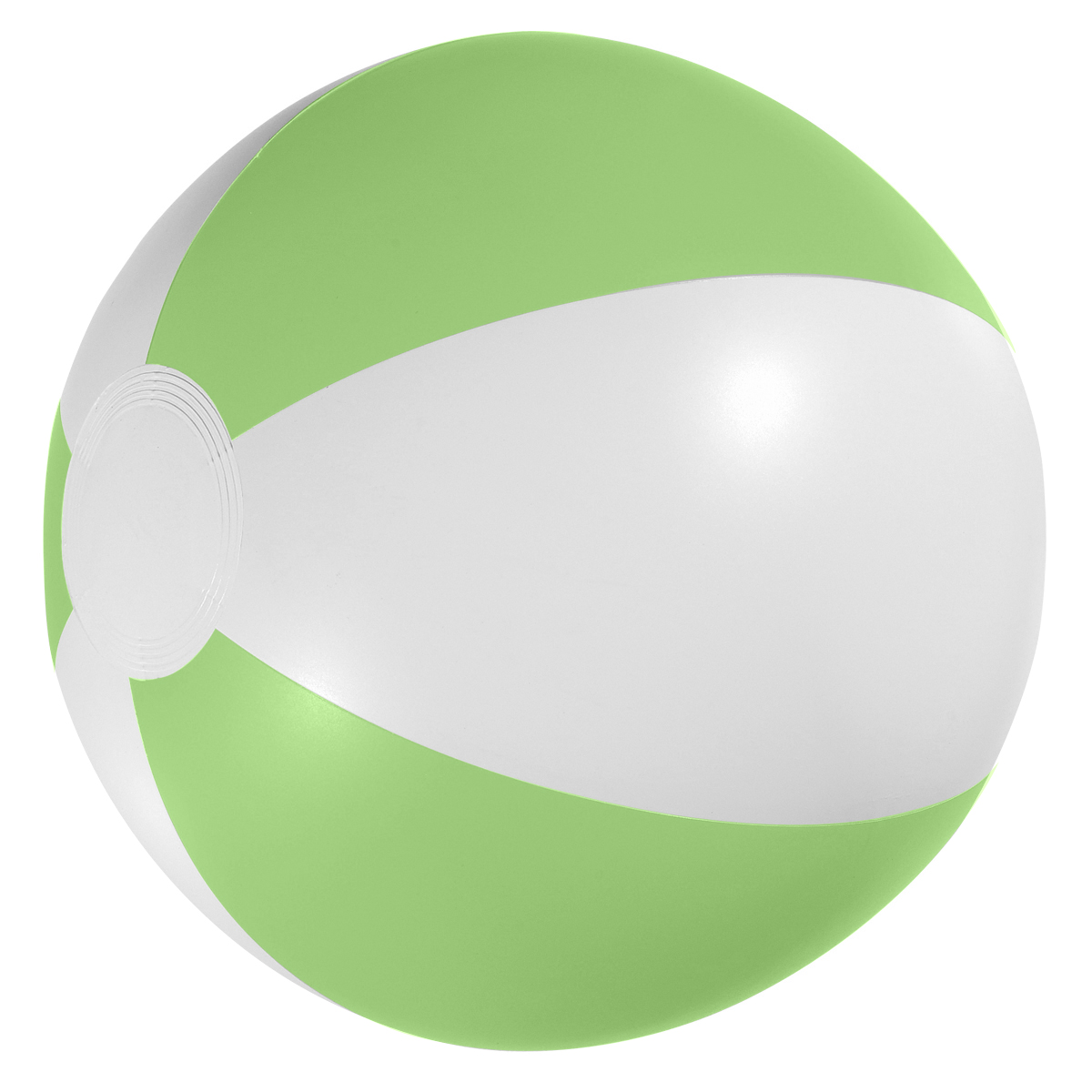 WHITE WITH GREEN