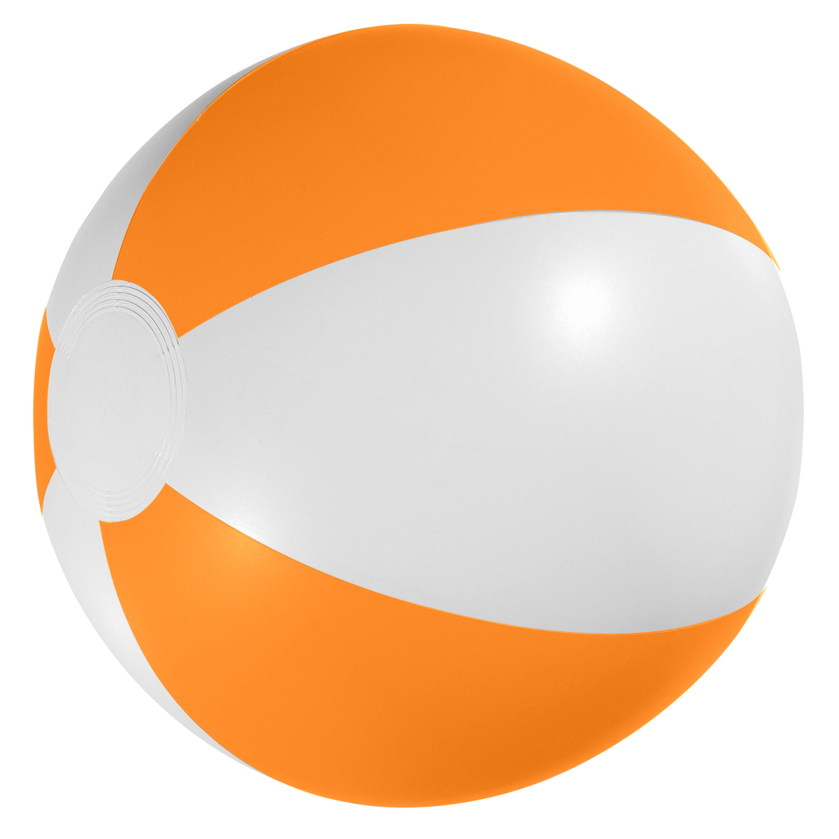 WHITE WITH ORANGE