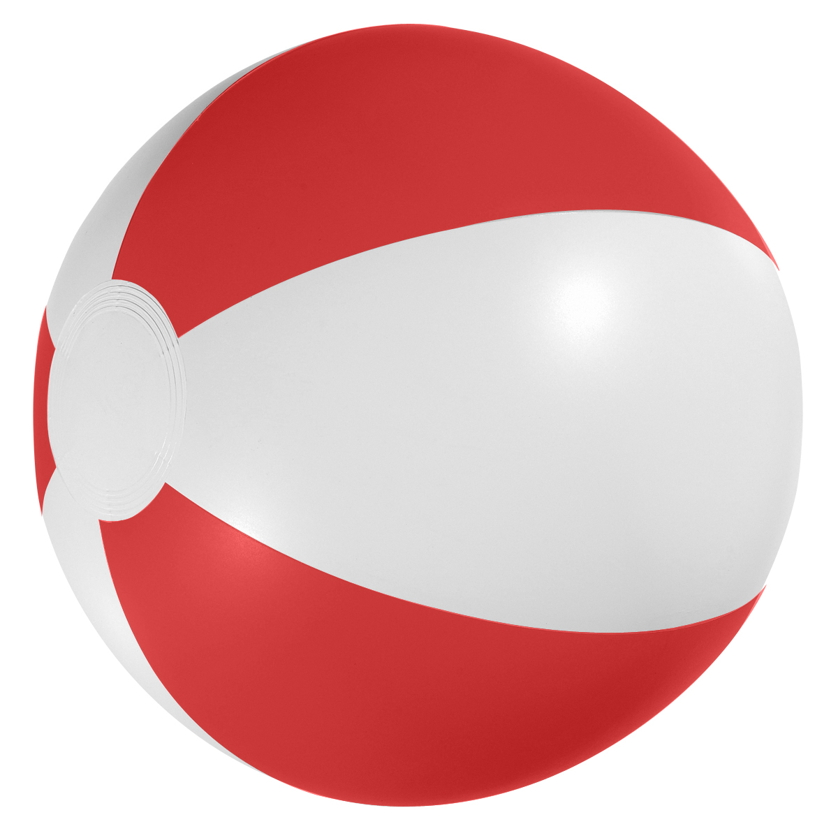 WHITE WITH RED