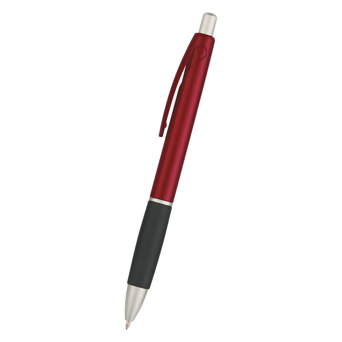 METALLIC RED WITH BLACK