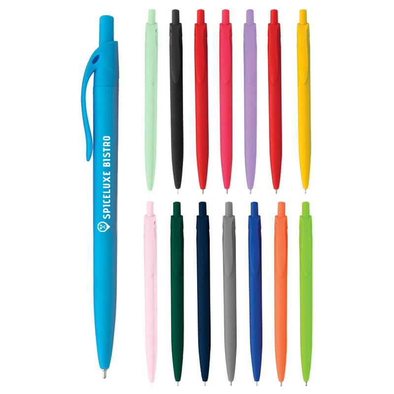 Sleek Medium Point Rubber Pen