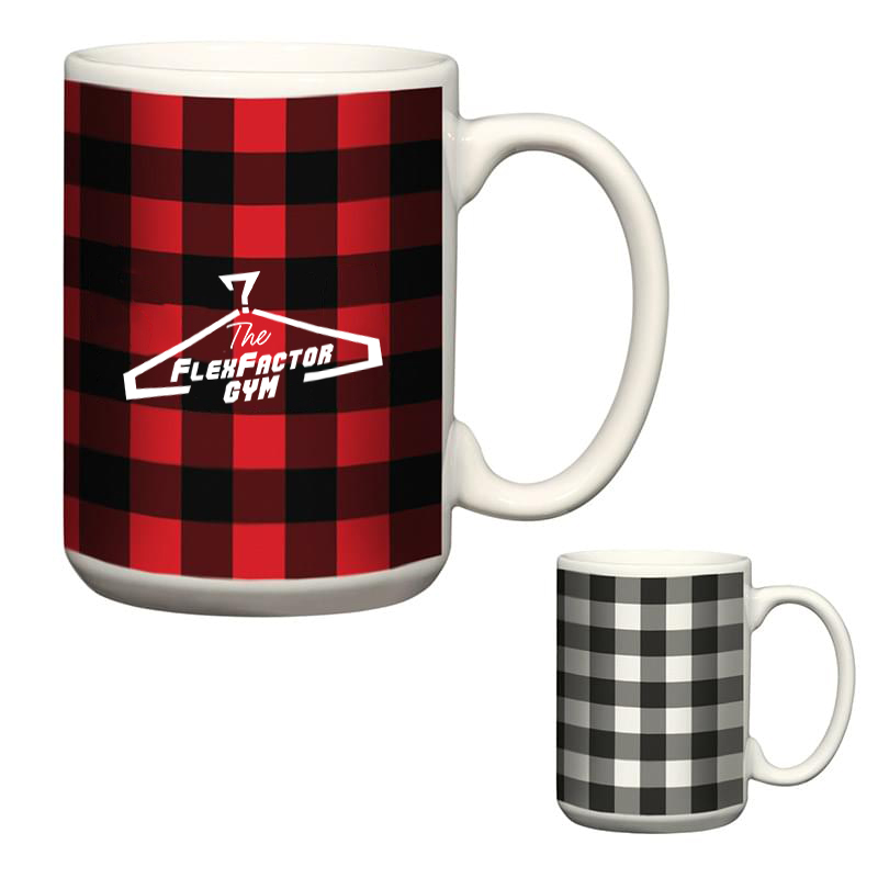 15 oz Coffee Mug for Full Color Imprint