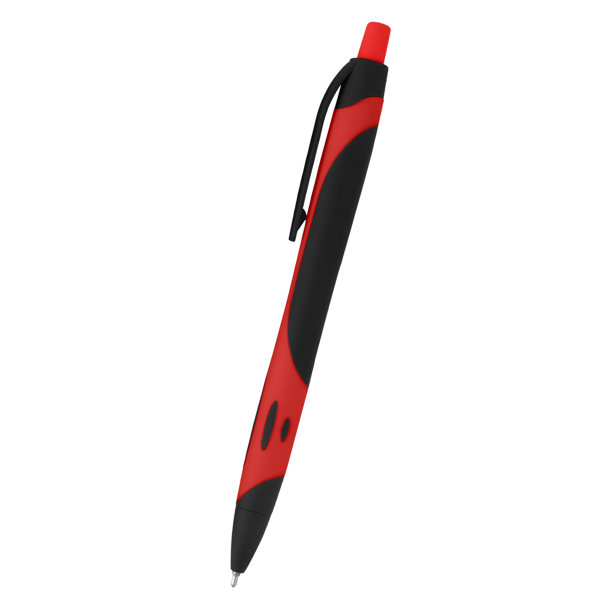 BLACK WITH RED