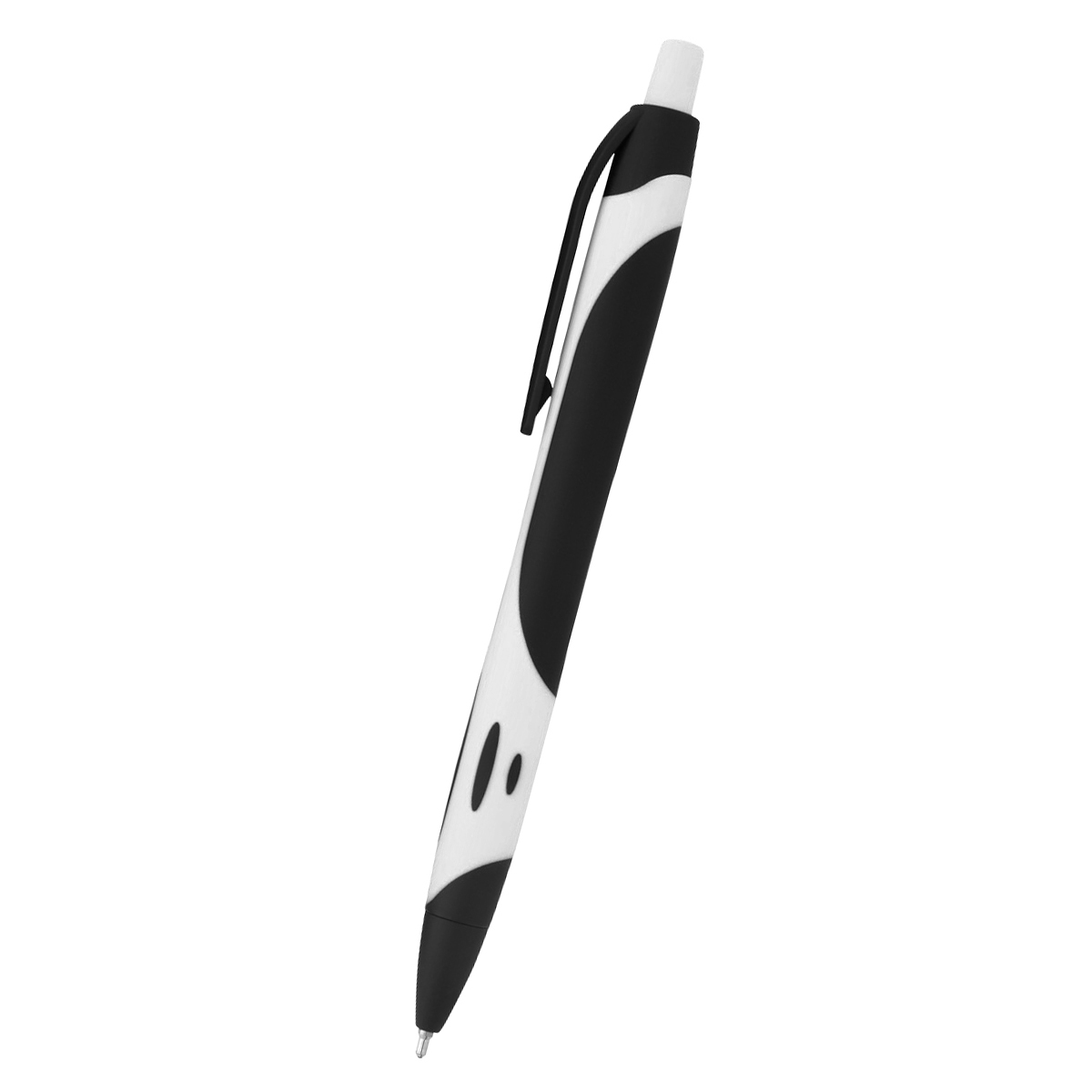 BLACK WITH WHITE