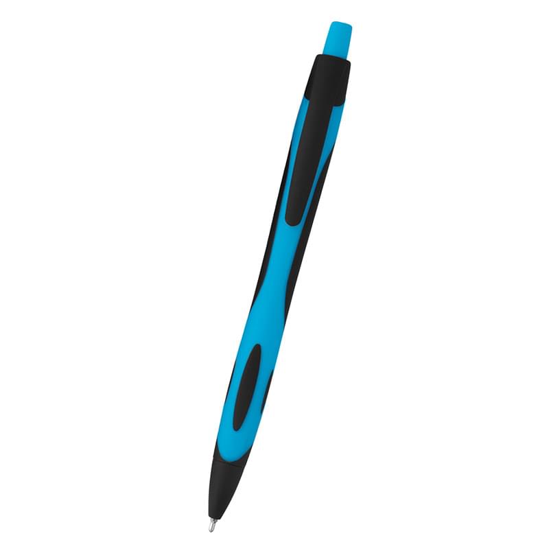 Two-tone Rubberized Pen