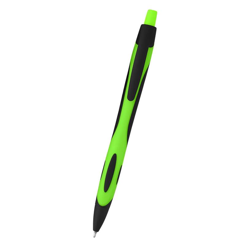Two-tone Rubberized Pen