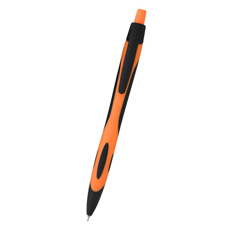 Two-tone Rubberized Pen