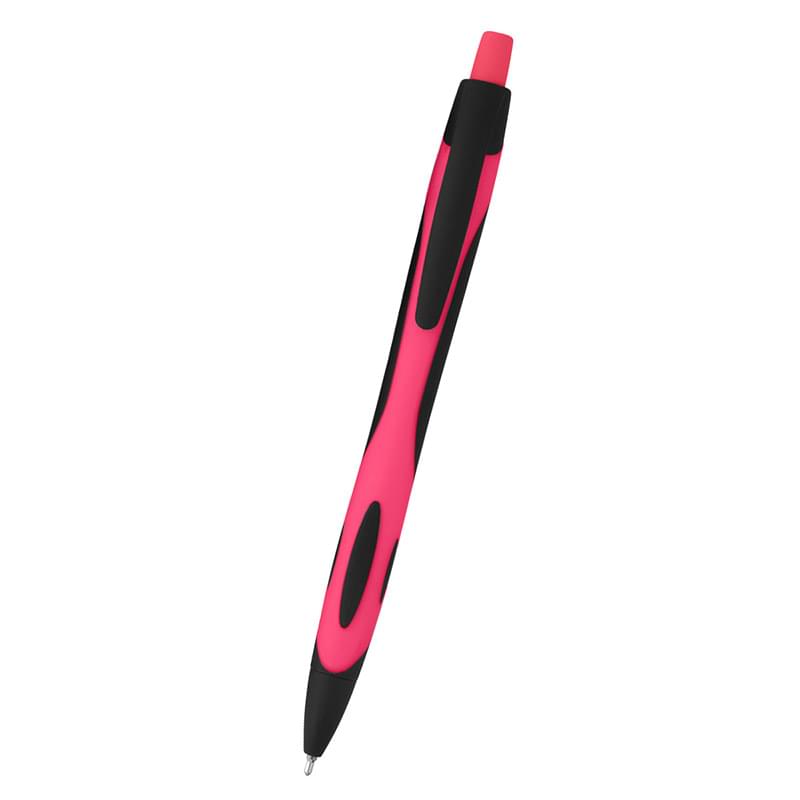Two-tone Rubberized Pen
