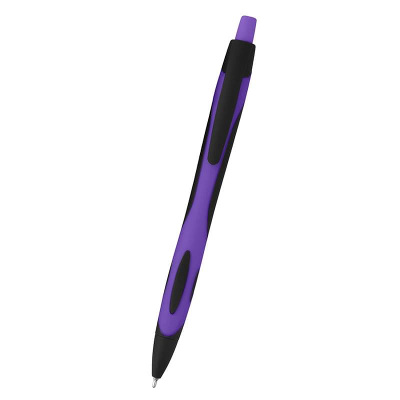 Two-tone Rubberized Pen