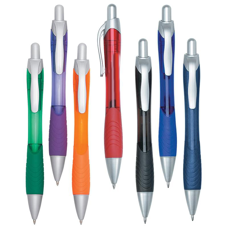 Ballpoint Pen with Rubber Grip