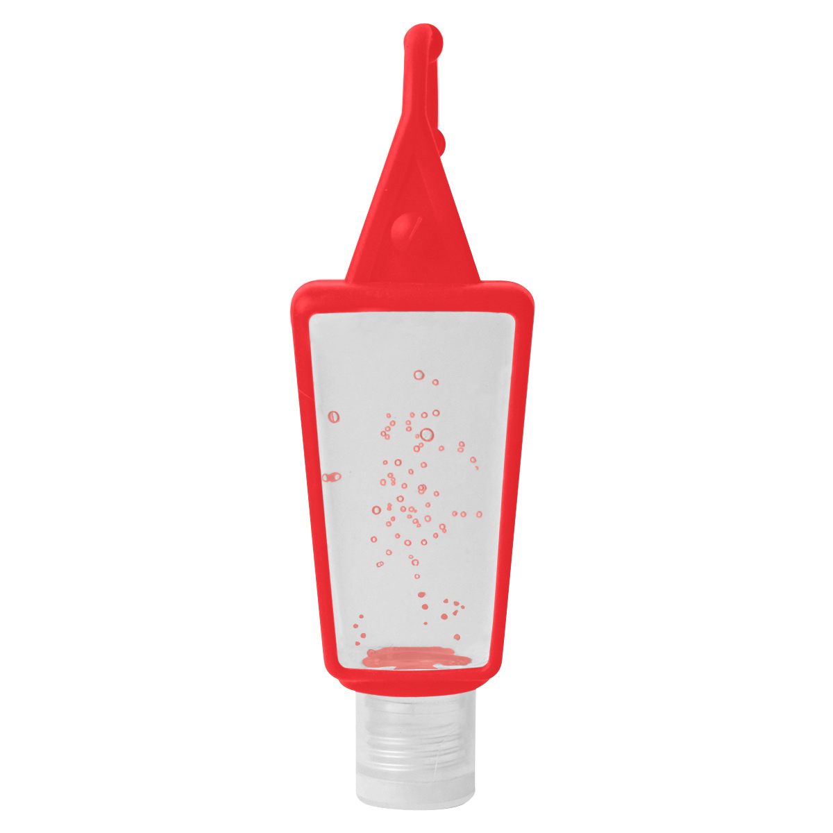 CLEAR WITH RED