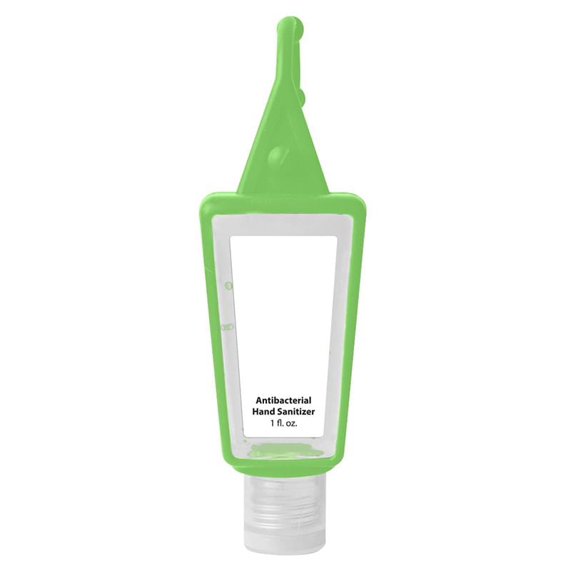 1 OZ. HAND SANITIZER IN SILICONE HOLDER