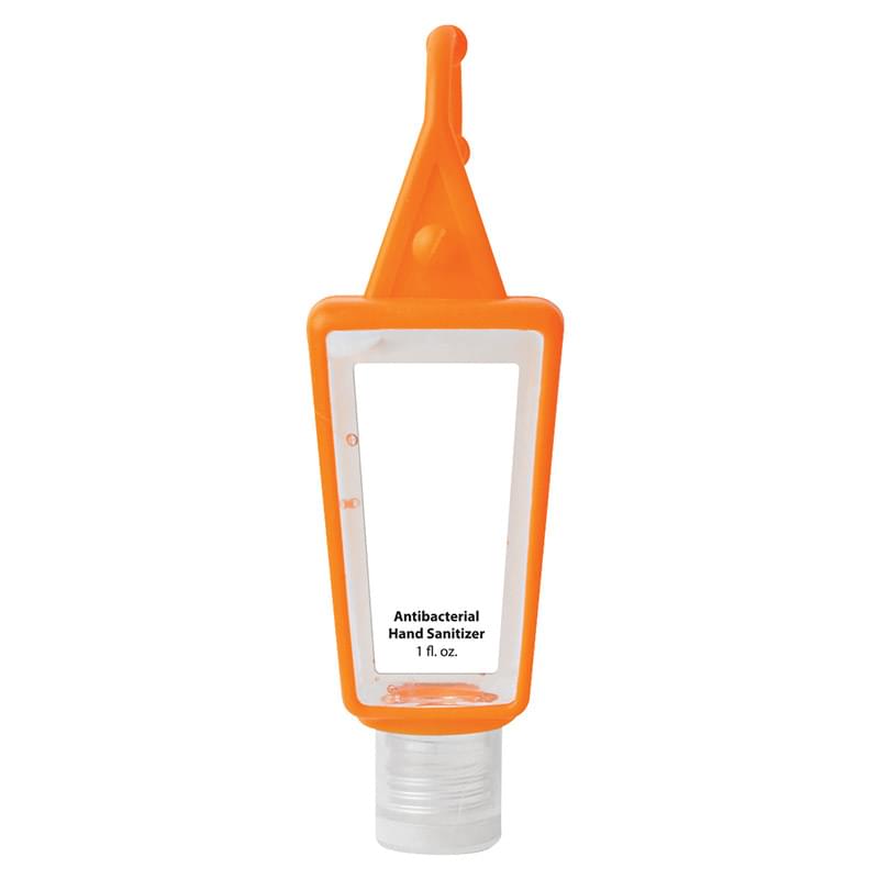 1 OZ. HAND SANITIZER IN SILICONE HOLDER