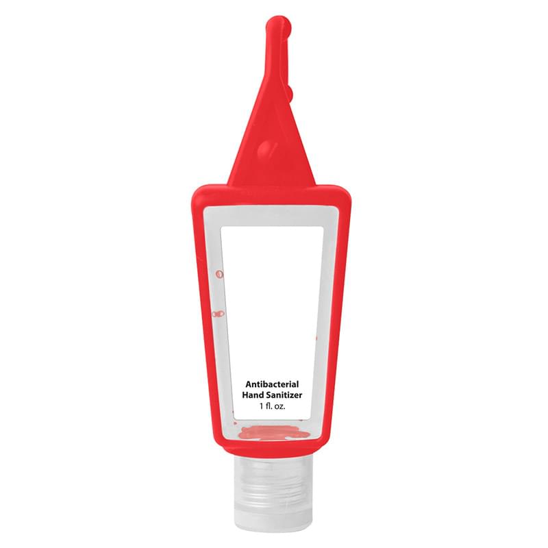1 OZ. HAND SANITIZER IN SILICONE HOLDER