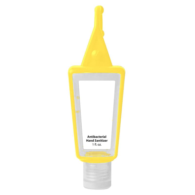 1 OZ. HAND SANITIZER IN SILICONE HOLDER