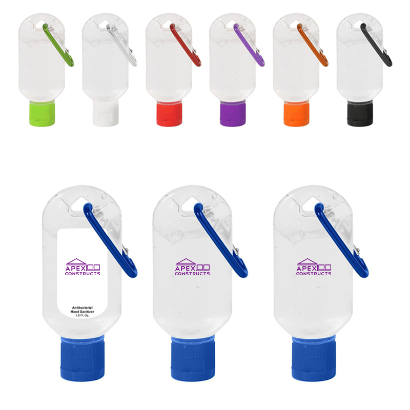 1.8 oz. Hand Sanitizer with Carabiner