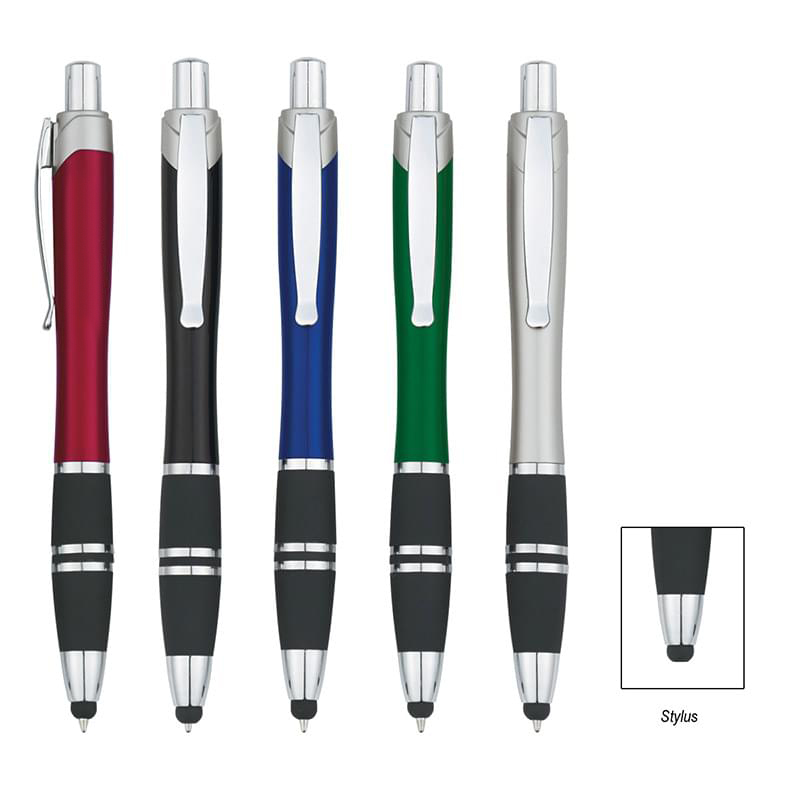 Retractable Pen with Stylus