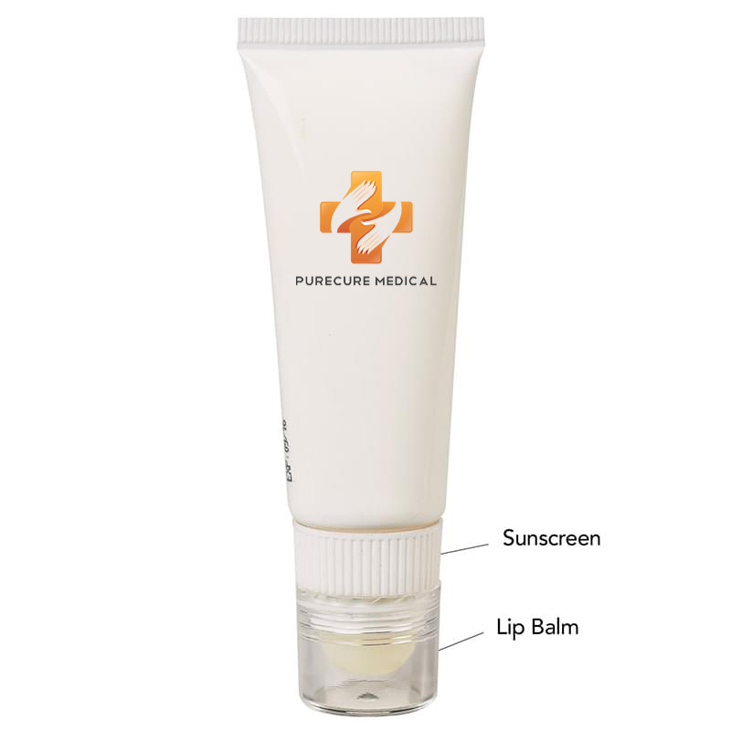 Lip Balm and Sunscreen Tube