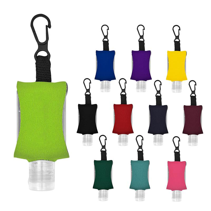 1 oz. Hand Sanitizer With EVA CASE AND CLIP