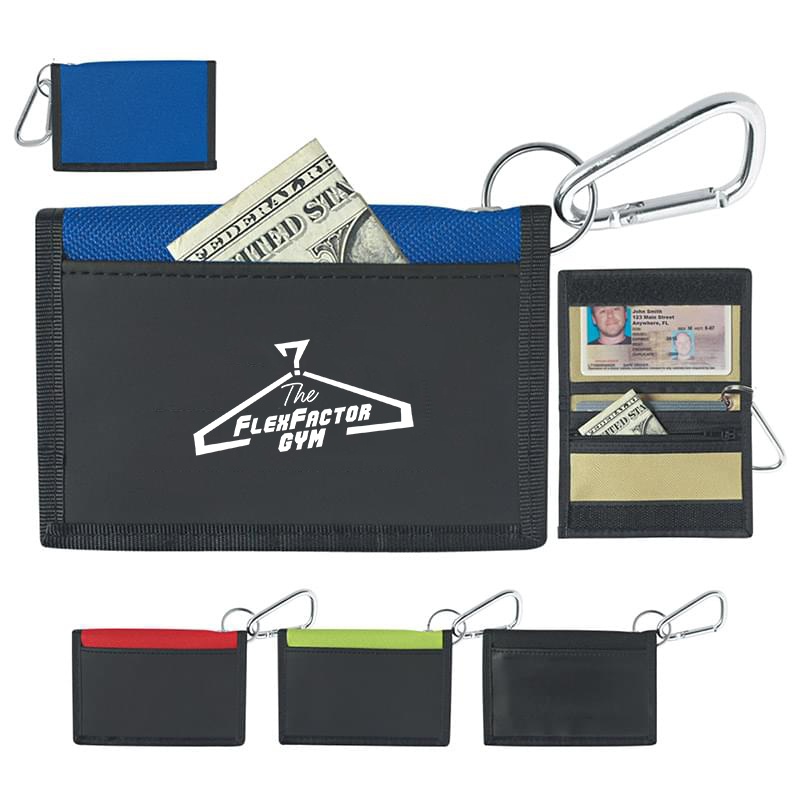 Wallet With Carabiner