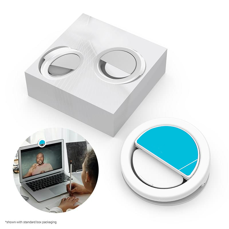 Aura Clip-On Ring Light & Camera Cover