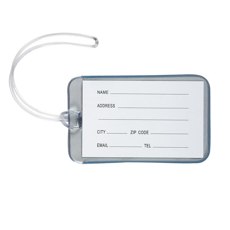 Travel suitcase label