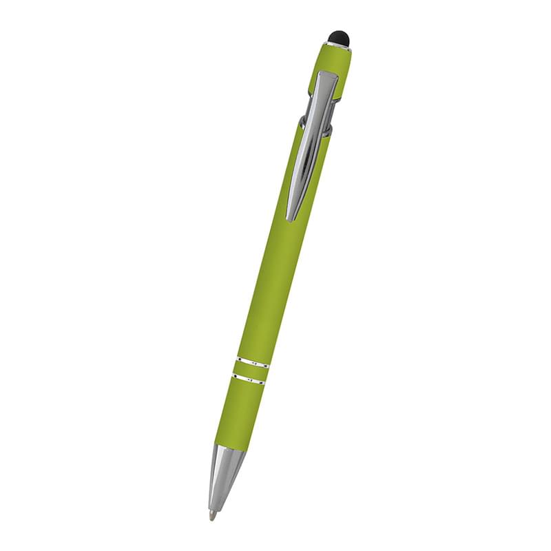 Rubberized Aluminum Stylus Pen