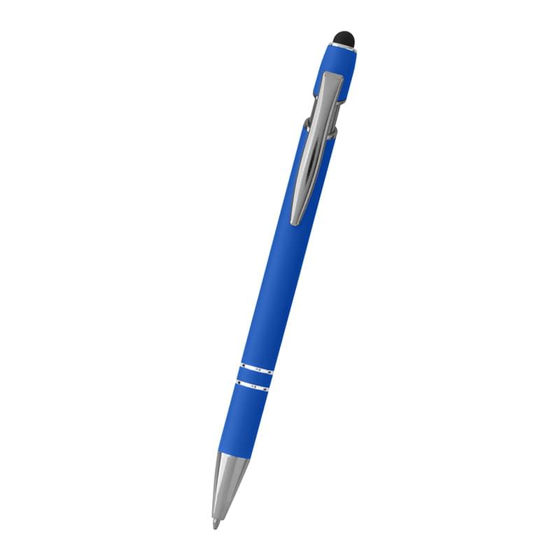 Rubberized Aluminum Stylus Pen