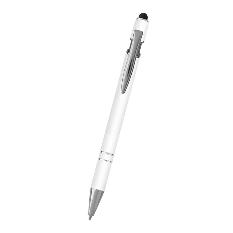 Rubberized Aluminum Stylus Pen