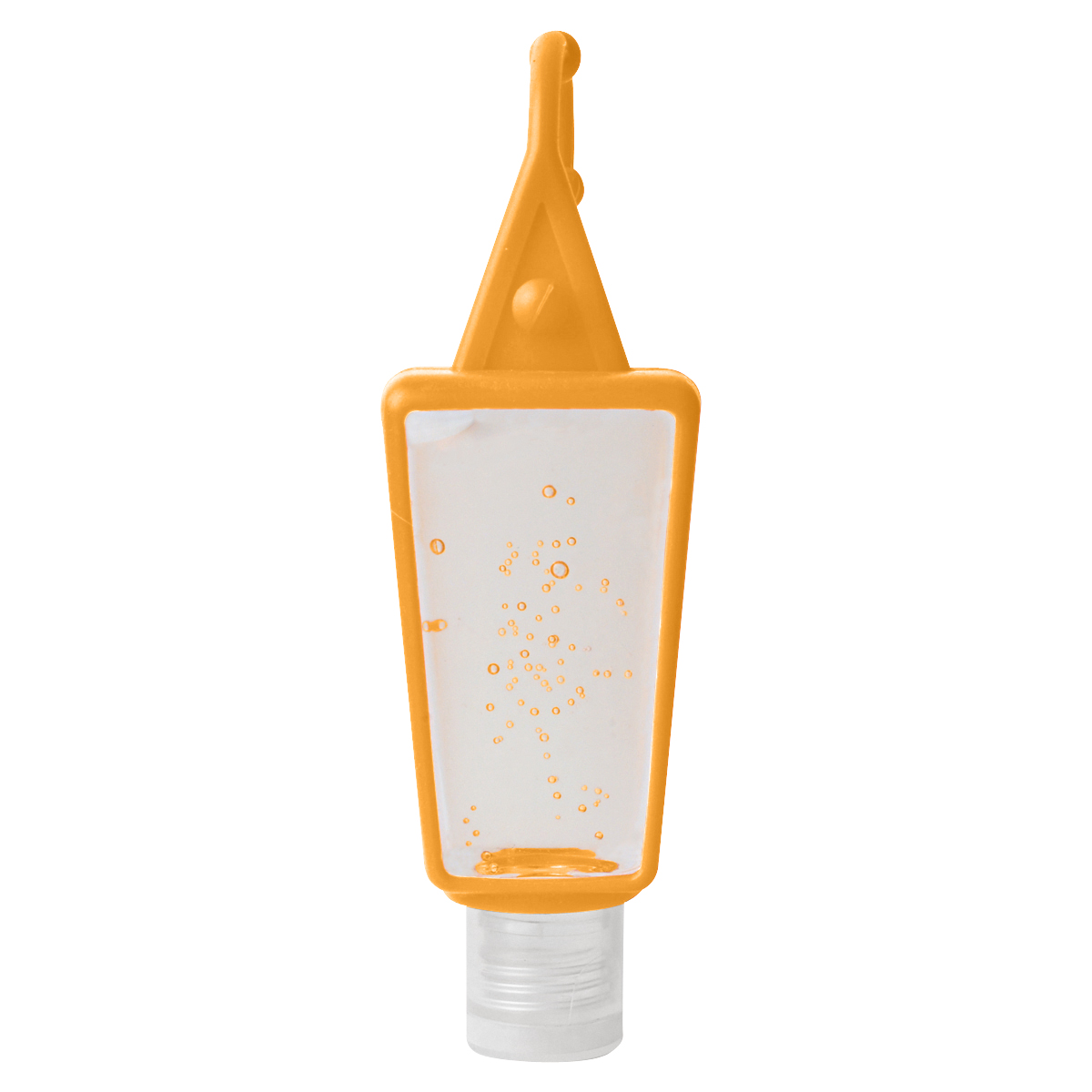 CLEAR WITH ORANGE