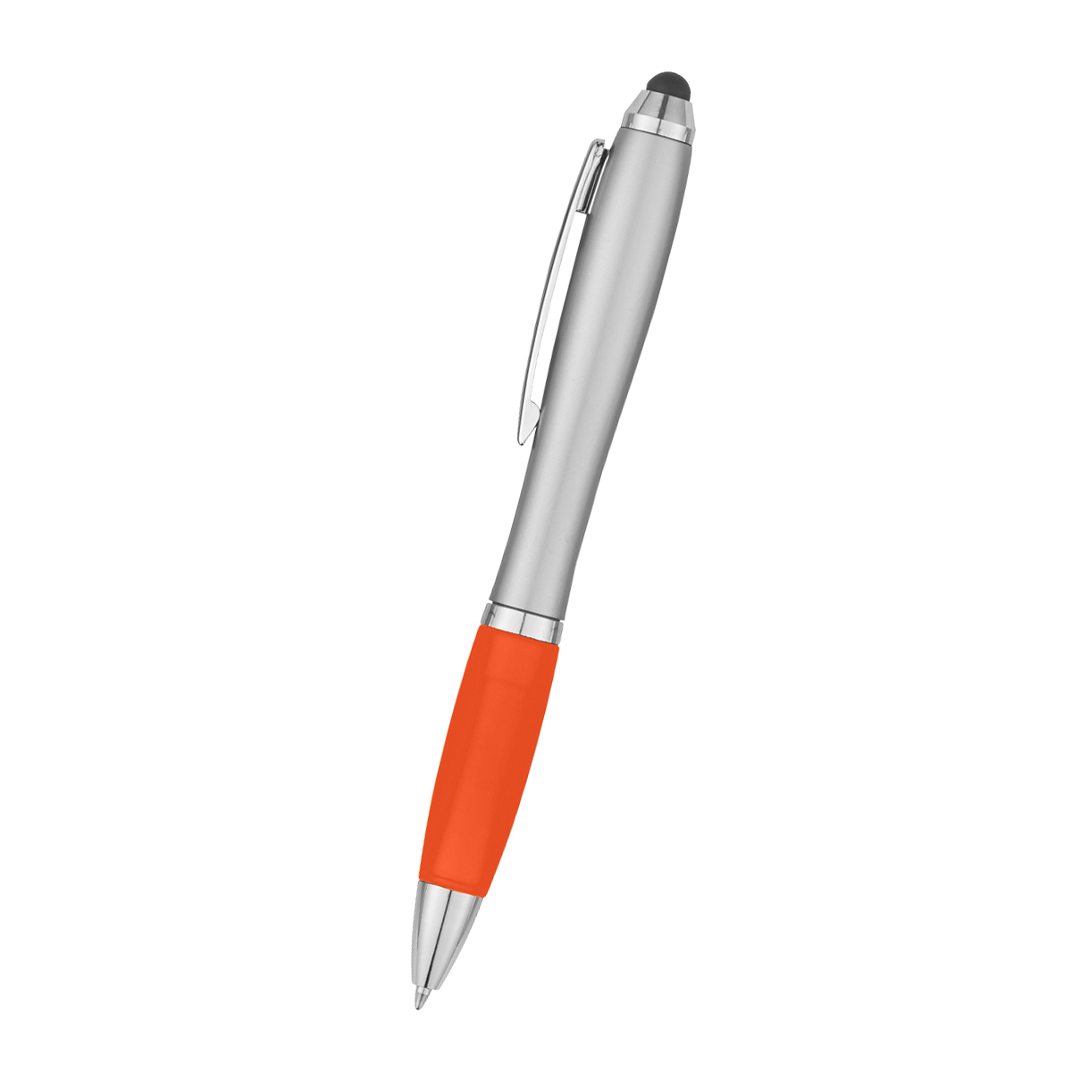 SILVER WITH ORANGE