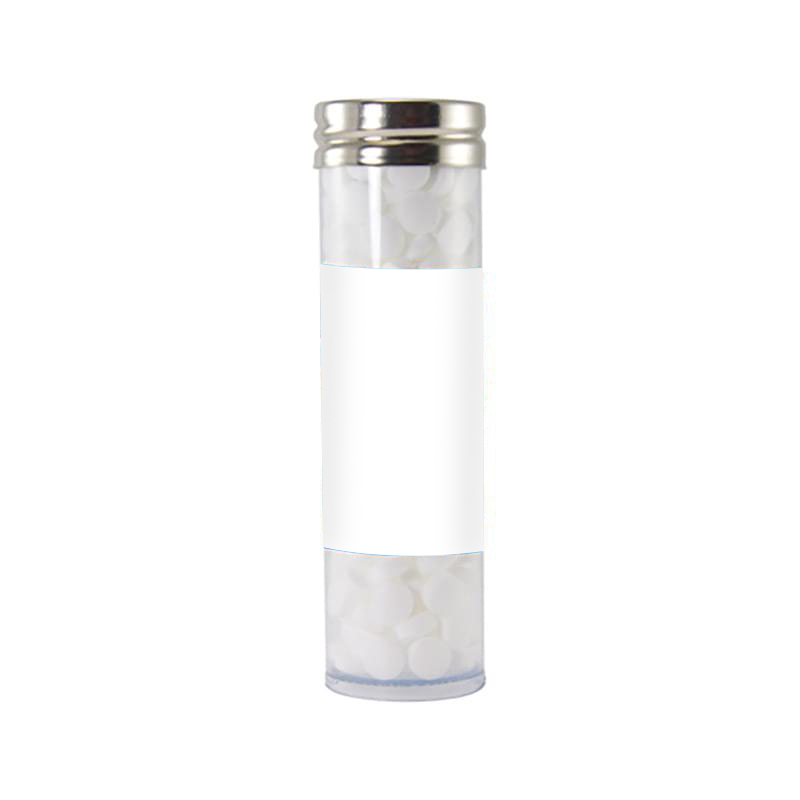 Custom Printed Plastic Tube with Gourmet Treats