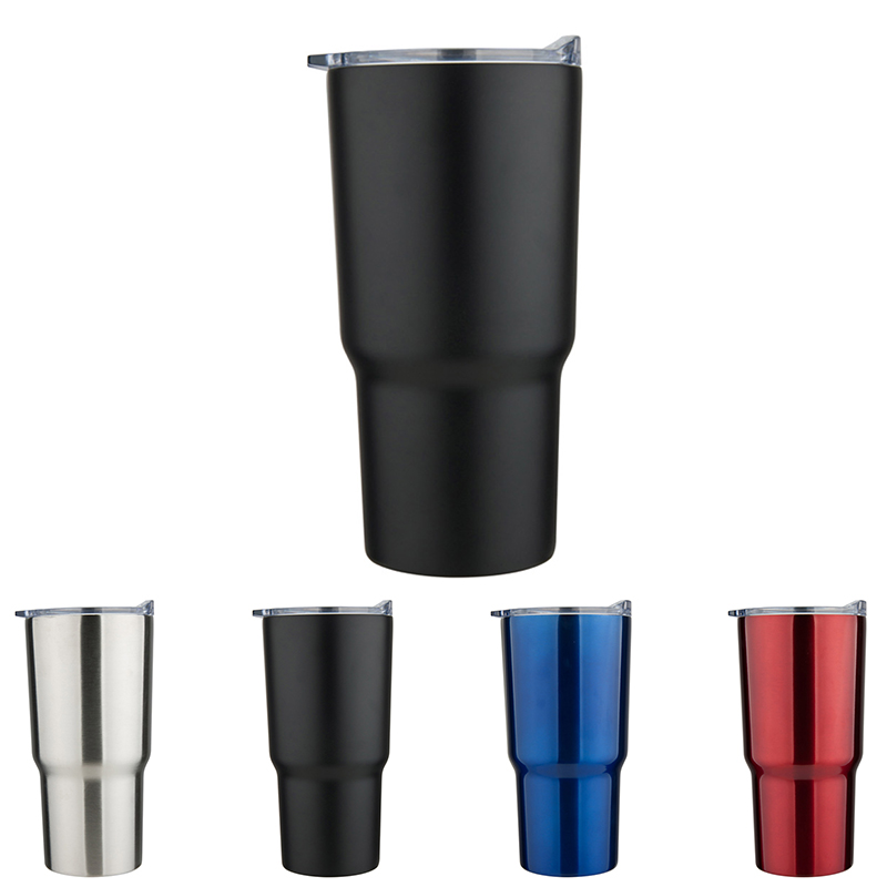 Contoured 30 oz Stainless Steel copper double lined