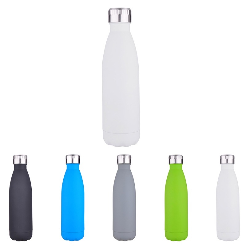 17 oz Matte Soft Touch Steel Bottle