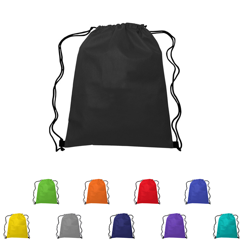 13.5 in w x 16.5 in h Drawstring Non-Woven Bag