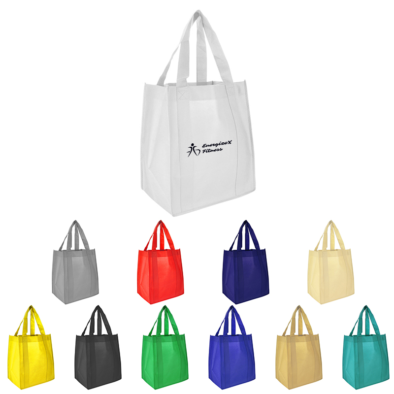 13 inch d x 15 inch w x 22 inch h 22 inch Handle Shopping Tote