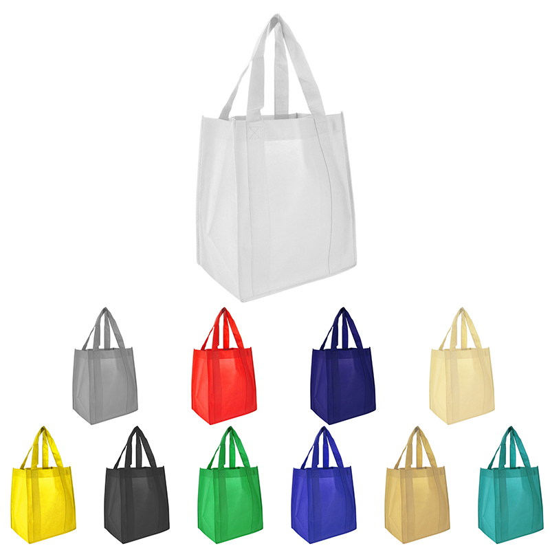 13 inch d x 15 inch w x 22 inch h 22 inch Handle Shopping Tote