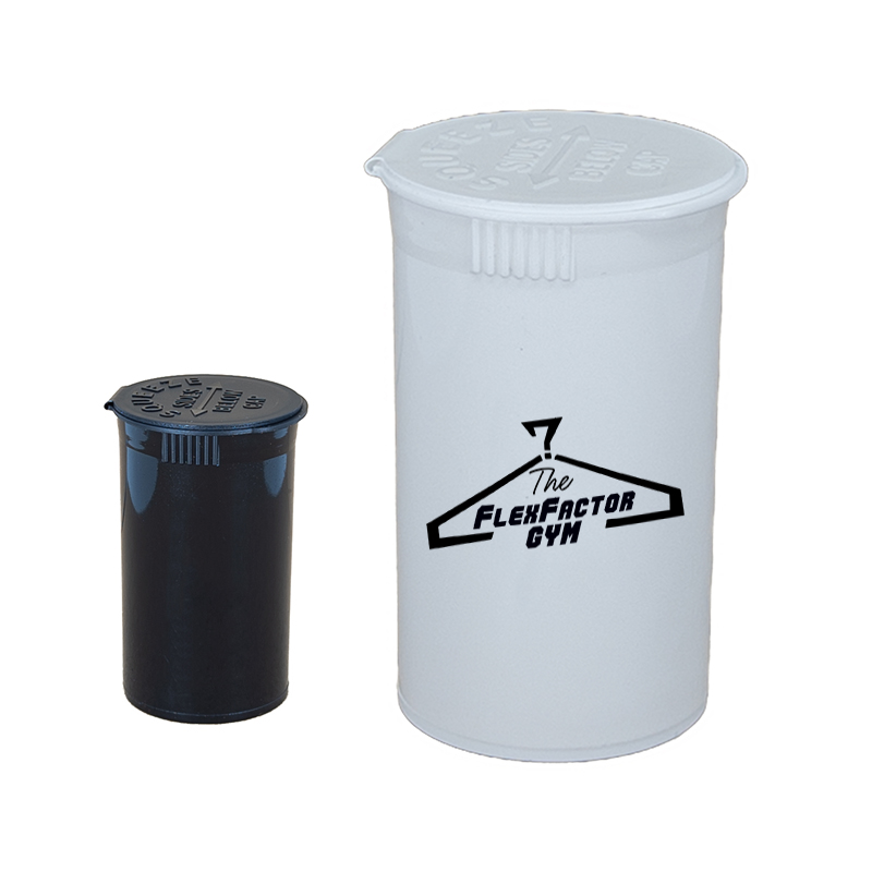 3.5 gram Squeezetop Child-resistant Vial Container